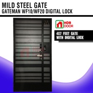 Gateman WF10/WF20 Digital Lock with 4X7 Feet Mild Steel Gate