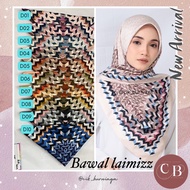 Tudung Bawal Satin Matte Laimizz : Corak D01-D10