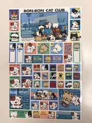 Bon-Bon Cat Club sticker 邦邦 貓 貼紙