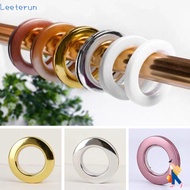 LEETERUN Curtain Grommet, Hanging Plastic Curtain Eyelet Ring, Curtain Accessories Mute Hanging Curt