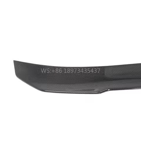 Rear Psm Style Carbon Spoiler For Sedan 2021 Plus Premium