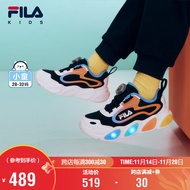 FILA斐乐童鞋儿童综训鞋2024冬季男女小童儿童闪灯鞋