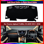 Dashboard Cover Protective Pad for Toyota Alphard Vellfire 30 AH30 2015 2016 2017 2018 2019 2020 Car