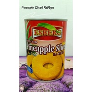 Esberg Pineapple Sliced ~ 切片黄梨罐头~ 565g