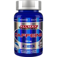ALLMAX Nutrition, 100% Pure Caffeine+Easy-To-Cut in Half Pill, 200 mg,100Tablets