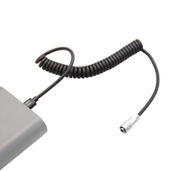 FEICHAO 12V Type C Spring Stretch External Power Supply Cable For BMPCC 4K / 4K G2 / 6K / 6K G2 / 6K