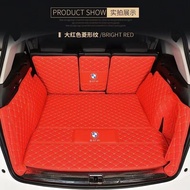 Car trunk mat F Ready Stock For BMW X1 X2 X3 X4 X5 X6 boot tray cargo mat custom fit rear mat leathe
