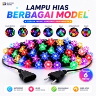 MATAHARI LED Tumblr Decorative Lights All Variants 6 Meters RGB String Light 28 LED Model /BINTANG S