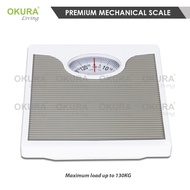 OKURA Bathroom Analog Mechanical Scale Body Weight Personal Scale Weight Scale Penimbang Berat Badan