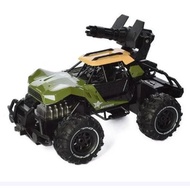 Radio-Controlled Car Jeep With SL-243A-244A Scale 1:12 2.4GHz Radio Frequency Can Shoot The Bullet S