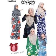 Ready stok Clearance &amp; unlimited batch Baju Kurung Queeny Sabella