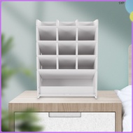 Office Desk Stationery Compartment Organizer For School 25.00X19.50X9.20CM White  shaoyp