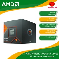 AMD RYZEN 7 8700G 4.2Ghz 8 Cores 16 Threads AM5 Processor