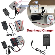 CHIHIRO1X3EE Lithium Battery Charger, Overload Protection Universal Dual-head Charger, Durable 18/21