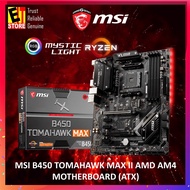 MSI B450 TOMAHAWK MAX II AMD AM4 MOTHERBOARD
