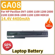 Laptop Battery 14.4V 4400mAh GA08 for HP Pavilion DV7-1000 1100 1200 2000 2100 2200 DV8-1000 1100 12
