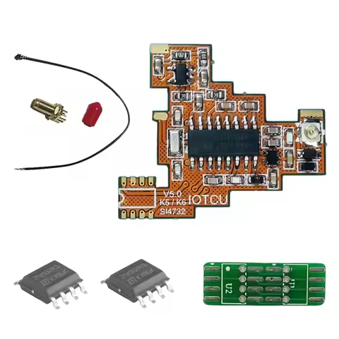 SI4732 V5.0 FPC Module+2X2M Chip Multi-System For Quansheng UVK5 UVK6 HF Shortwave Full Band/Single 