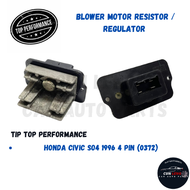✅3 Month Warranty✅ HONDA CIVIC 1996 SO4 IMPT DENSO 4 PIN (0372) AIRCOND BLOWER MOTOR RESISTOR / REGU