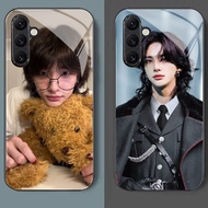 STRAY KIDS Hyunjin 03 Glass Phone Case For Samsung Galaxy A55 A54 A35 A36 A14 A53 A15 A34 A25 A06 A0