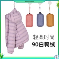 Duck Duck Light Down Jacket Women's Winter Short New Thin High-end Fashion Hooded Jacket Coat