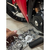 Combo screw casing & coverset Y15,Y16 Colorfull & Chrome