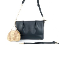 ST.JAMES กระเป๋าสะพายข้าง/กระเป๋าถือ หนัง PU รุ่น BONJOUR (มี 2 สี) | กระเป๋าแฟชั่น ผู้หญิง