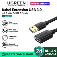 Ugreen Usb 3.0 extension male to female Round cable 3m black 30127