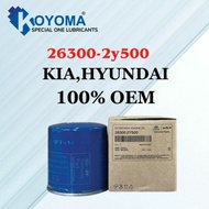 KIA OIL FILTER 26300-2Y500