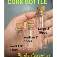 CORK BOTTLE/EMPTY BOTTLE w/cork