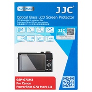 JJC อุปกรณ์ป้องกันหน้าจอ LCD กระจกเทมเปอร์กันรอยขีดข่วนสำหรับ Canon EOS R8 R50 PowerShot G7X Mark III G7XMIII EOSM200กล้อง EOS850D ชัดเจนแบบ HD ป้องกันหน้าจอกระจกเทมเปอร์ฟอง