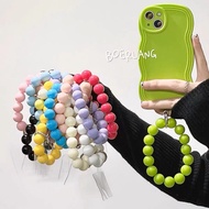 Beaded Bracelet Mobile Phone Chains / Hanging Holder /Tali Telefon Gantung Tangan / 珍珠款手机挂绳手腕