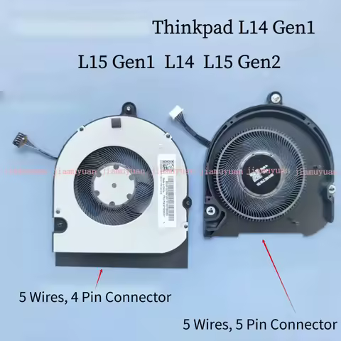 New Laptop Cooling Fan For Lenovo ThinkPad L14 Gen1 Gen2 L15 Gen1 Gen2 Notebook Cooler Radiator Fan 