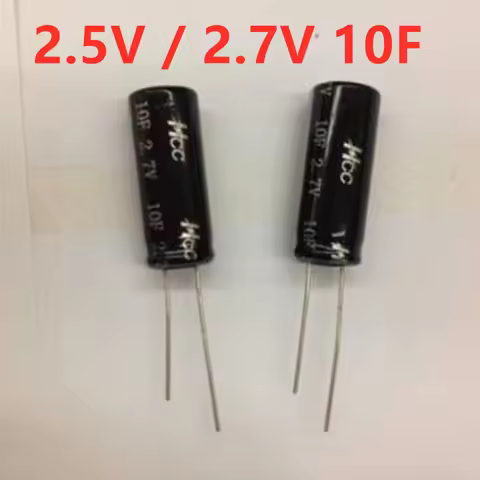 10PCS Farad capacitor super capacitor 10F 2.7V 2.5V brand new authentic 10 * 25