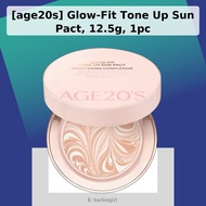 [age20s] Glow-Fit Tone Up Sun Pact, 12.5g, 1pc / Korean Sun Pact / Tone-Up Coverage / 100% Genuine b