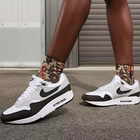 Nike Authentic Air Max 1 Women's Cushioned Low-Top Lace-Up Sports Shoes DZ2628-004