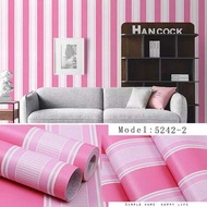 PINK STRIPED WALLPAPER