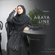 Amanaya - Abaya Line - Gamis Elegan | Abaya Polos | Gamis Syari