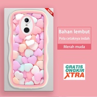 Redmi Note 4 8 9 11S 10 10T 10S 11 SE 5G POCO M3 Pro 4G Phone Case Colorful 3D Love Pill Pattern Wav