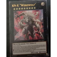 Genuine Yugioh card K9-X "Werewolf" DBJH Ultra