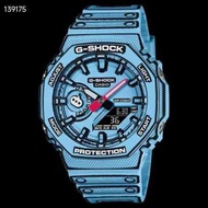 g*/shock GA-2100 MANGGA SERIES blue GA2100-4A Fashion resin watch strap fashion gift w874