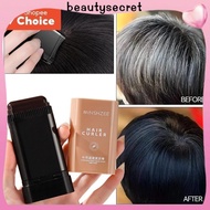 24h Shipping Minshzee Hair Dye Stick Cover White Hair No Damage Cosmetics Emergency Color Touch-up H