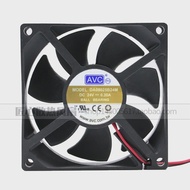 [Ready Stock] Taiwan AVC 8025 8CM DA08025B24M 24V 0.20 A 2-Wire High Air Volume Inverter Fan