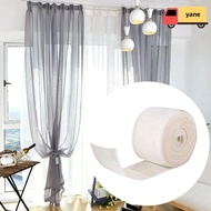 YANE Window Curtain Belt, Curtains Rod Pocket Nylon Curtain Heading Tape, Home Window Decor Curtain 