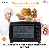 Iona 28L Rotisserie And Convection Oven - GL2801 (1 Year Warranty)