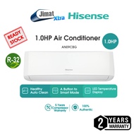 Hisense 1.0HP/1.5HP Non-Inverter Air Con R32 AN09CBG | AN12CBG