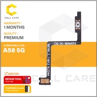Power On Off Ribbon For OPPO A58 5G (With Volume Flex Cable)