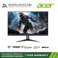 ACER NITRO VG271U M3bmiipx  27" HDMI:2560x1440 144Hz DP:2560x1440 180Hz(overclock)(IPS )AMDFreeSync 