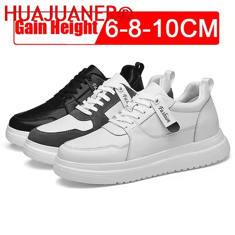 Men Elevator Height Increase Shoes Sneakers Shoes for Men 10cm Sports Casual Invisible Inner Heighte