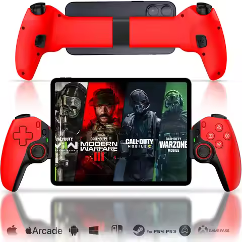 BSP-D9 Mobile Phone Stretch Game Controller Wireless Bluetooth PC Tablet For Switch/PS3/PS4 Dual Hal