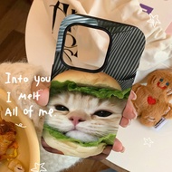 Suitable for iPhone 13 12 XS XR 16ProMax Hamburger Sandwich Kitten 7/8plus 15ProMax 11ProMax XSMAX 1